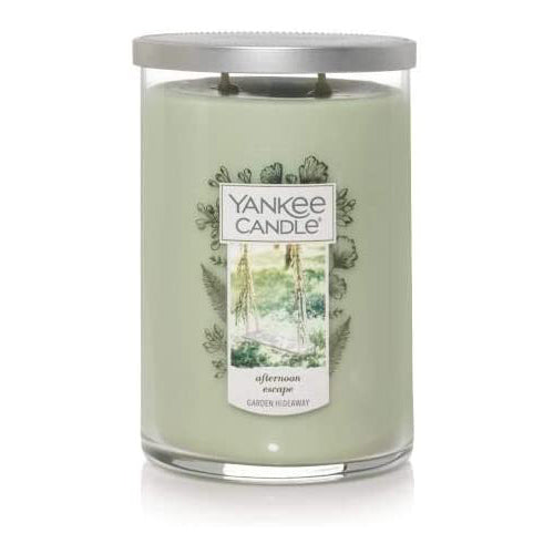 Yankee Candle Garden Hideaway Collection Afternoon Escape Large Tumbler Candle