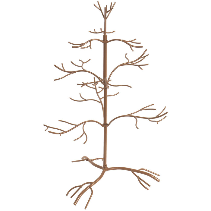 Red Co. Ornament Tree Christmas Décor Jewelry and Accessory Display in Copper Finish - 25" h