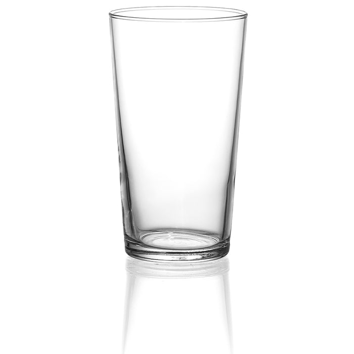 Red Co. Set of 6 Clear Glass 20 Fl Oz Drinking Glassware Beverage Tumblers