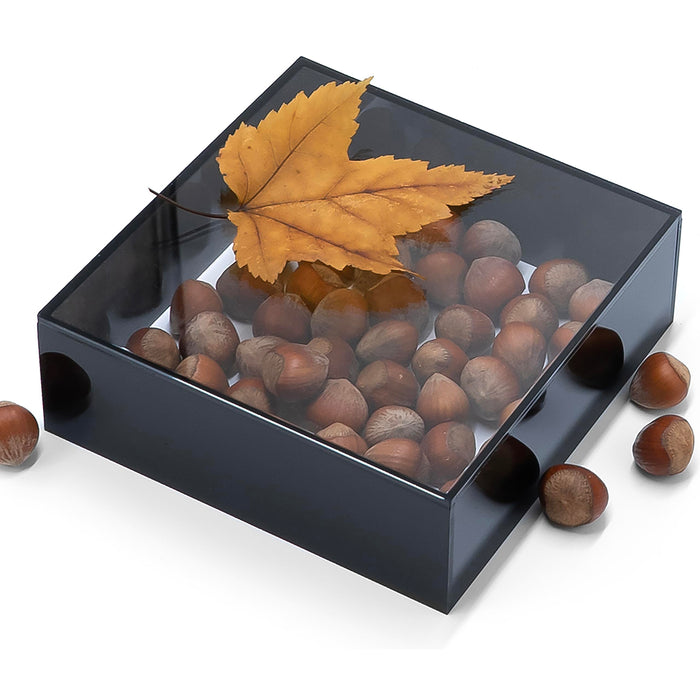 Red Co. Set of 3 Acrylic Cube Display Nesting Risers with Hollow Bottoms