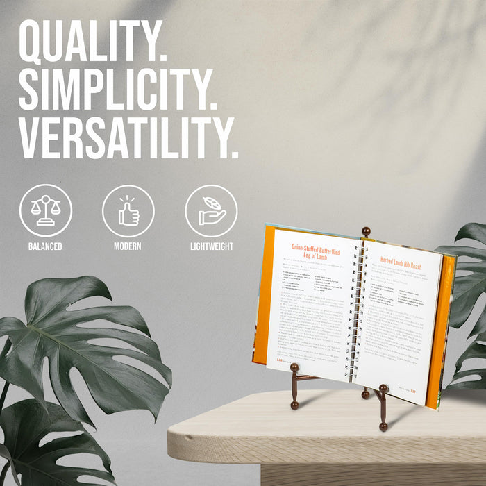 Red Co. Decorative Tripod Plate Stand and Art Holder Easel