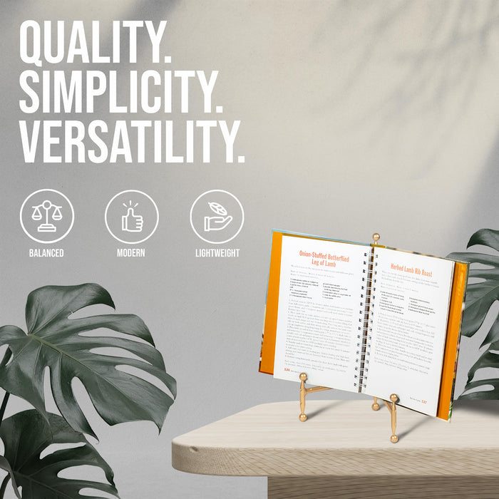 Red Co. Decorative Tripod Plate Stand and Art Holder Easel