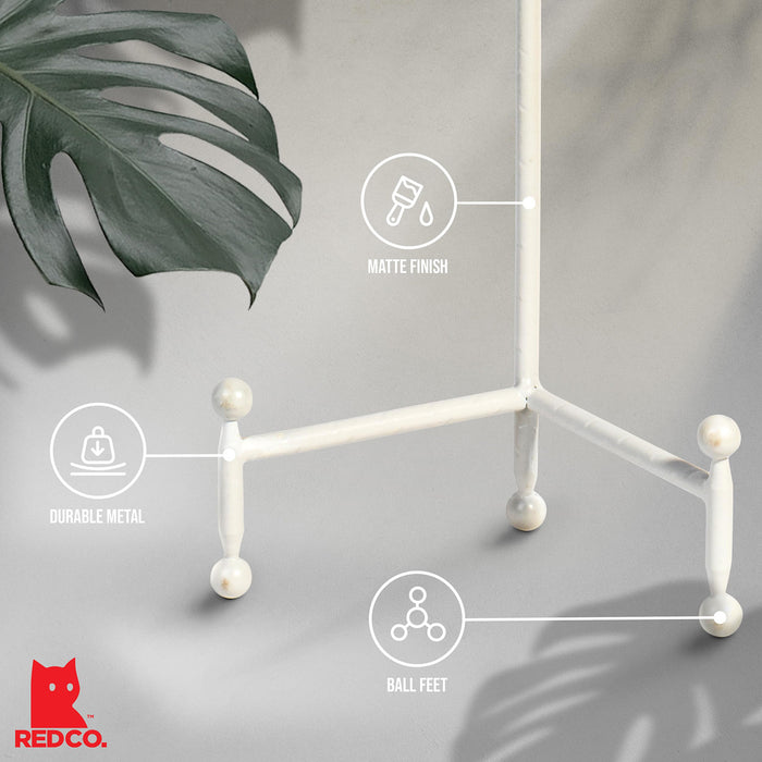 Red Co. Decorative Tripod Plate Stand and Art Holder Easel