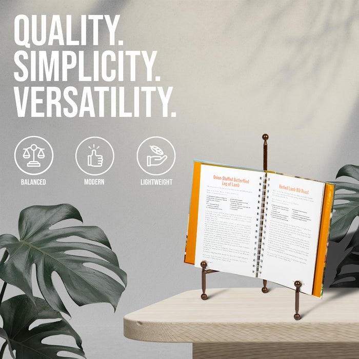 Red Co. Decorative Tripod Plate Stand and Art Holder Easel