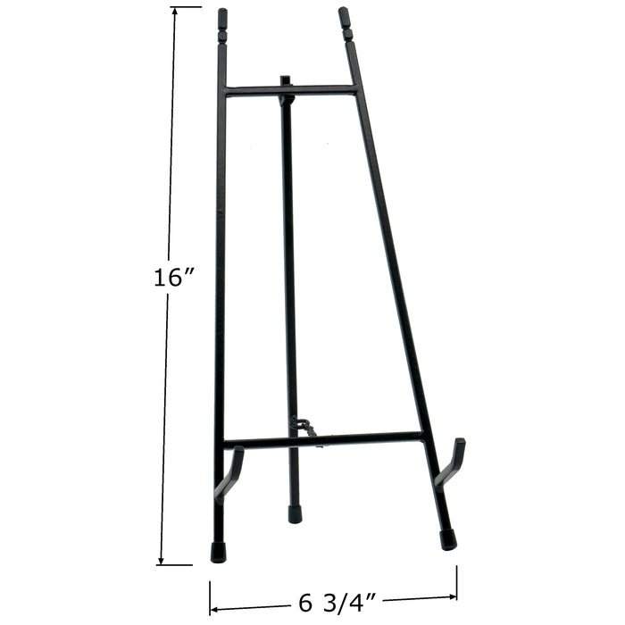 Red Co.  Modern Metal Tripod Plate Stand and Art Holder Easel