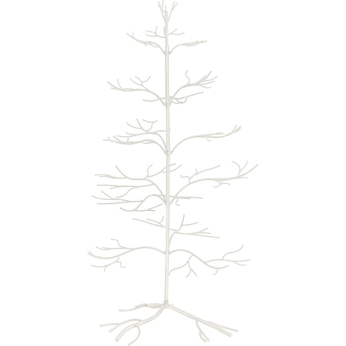 Red Co. Ornament Tree Christmas Décor/Jewelry and Accessory Display in White Finish - 36" h