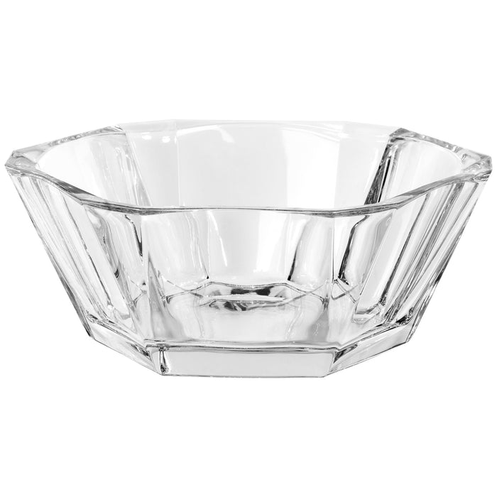 Red Co. Stunning Lead Free Crystal Serving Bowl 10" x 3.5" H for Dinner Parties and Holiday Gatherings