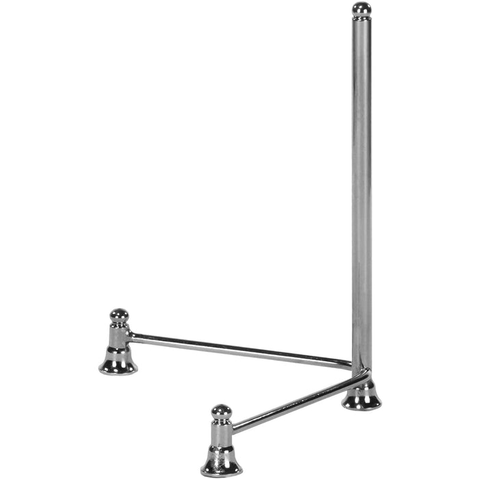 Red Co. Minimalist Decorative Polished Nickel-Plated Display Stand and Art Holder Easel, 5" Height