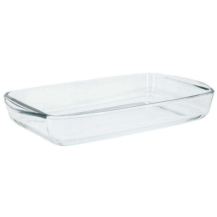 Red Co. Rectangular Clear Glass Casserole Baking Dish, Oven Basics Bakeware — 1.6 Quart - 11½" x 7½" x 2"