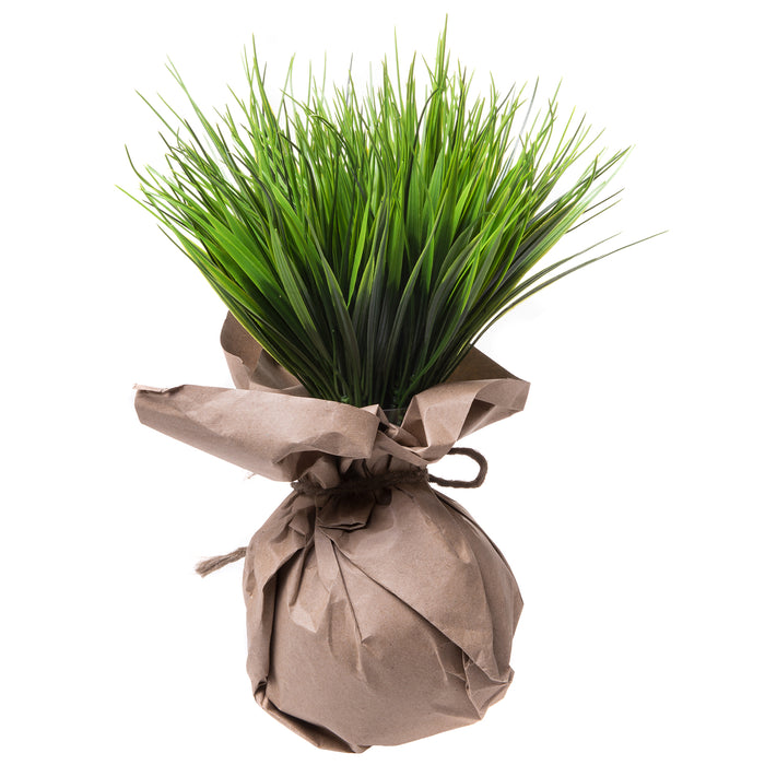 Faux Wheat Grass Pick - 6 Pieces Bundle - 11 Inches for Floral Arrangements, Wedding, Home Decor