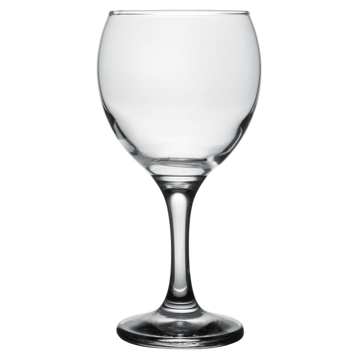 Classic Crystal Clear Stemmed White Wine Glass, 8 Ounce - Set of 4