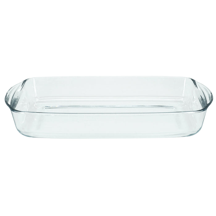 Red Co. Rectangular Clear Glass Casserole Baking Dish, Oven Basics Bakeware — 1.6 Quart - 11½" x 7½" x 2"