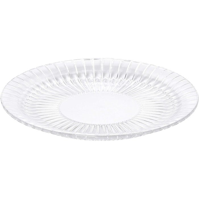 Red Co. Crystal Centerpiece Large Platter, Serving Platter, 12.5"