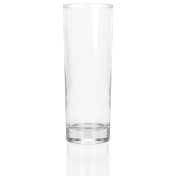 Collins Slim Water Beverage Glasses, 10 Ounce - Set of 12