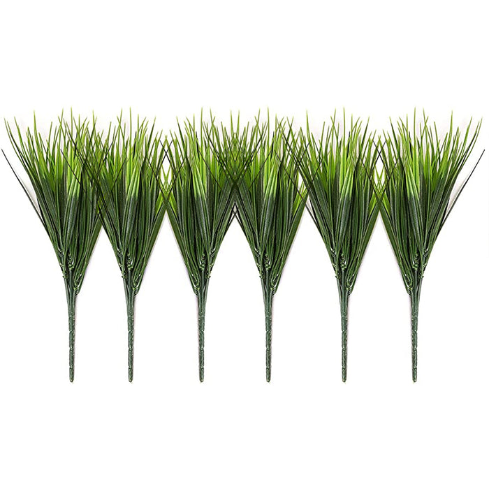 Faux Wheat Grass Pick - 6 Pieces Bundle - 11 Inches for Floral Arrangements, Wedding, Home Decor