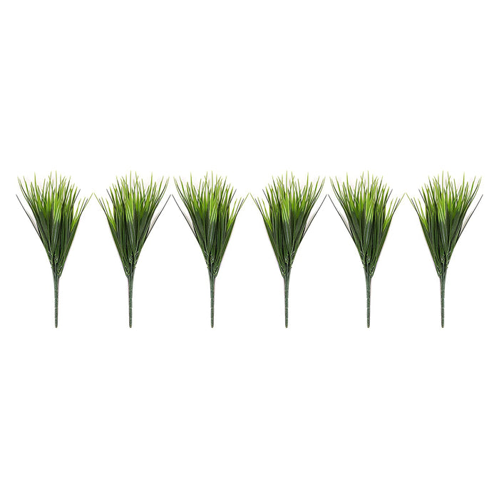 Faux Wheat Grass Pick - 6 Pieces Bundle - 11 Inches for Floral Arrangements, Wedding, Home Decor