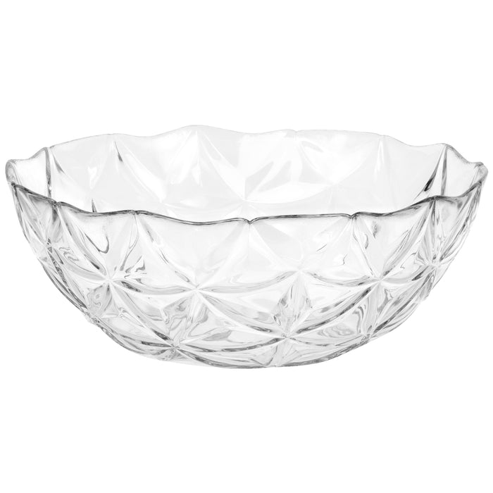 Red Co. Extra Resistant Large Glass Salad Mixing Bowl, 50 Ounces