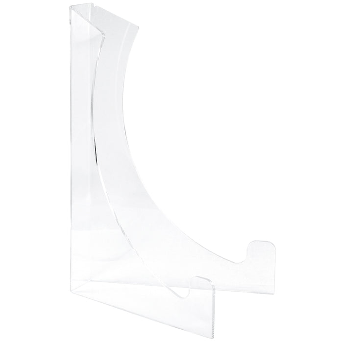 Red Co. Clear Acrylic Plate Stand and Art Holder Easel with Shallow Support Brackets, 7.5-Inch