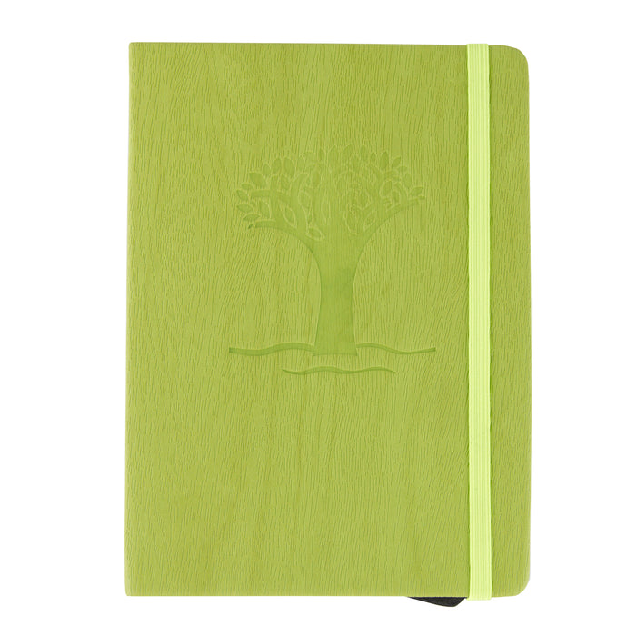 Red Co. "Tree of Life" Journal, 240 Pages, 5"x 7" Lined, Green