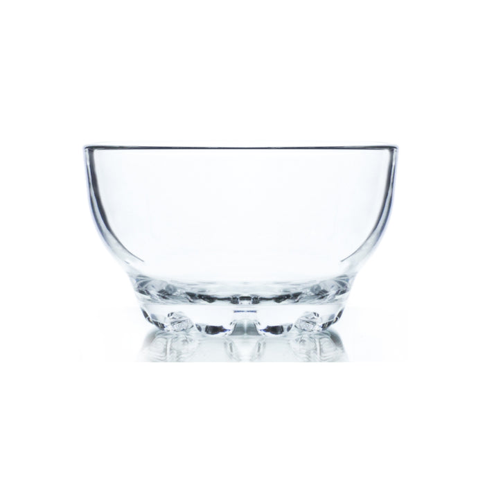 Valencia Clear Glass Mini Bowls - Set of 6, 4.25 Ounce