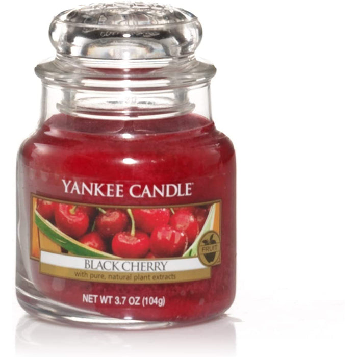 Yankee Candle Jar Small Black Cherry, One Size